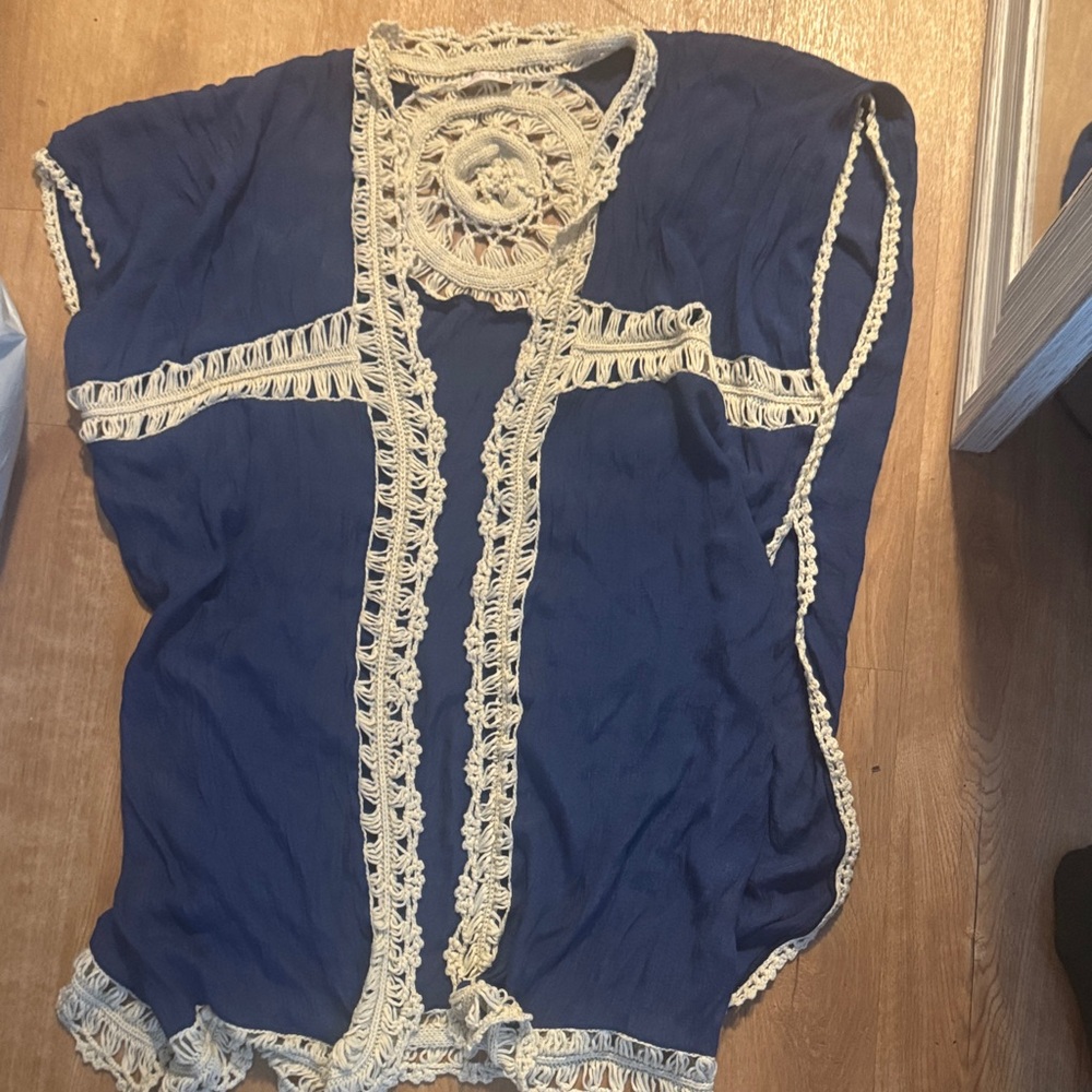 Free people cardigan / cover up one size